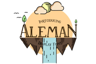 Aleman Typeface: A Tasteful Display Font for Editorial Design