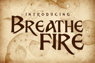 Breath Fire: A Display Font That Commands Attention in Digital Campaigns