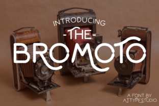 Bromoto: The Playful Display Font for Crafters & Sellers