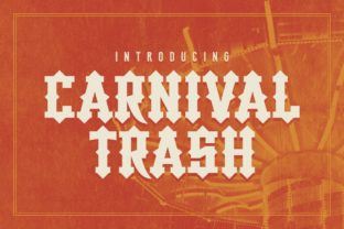 Carnival Trash: A Playful Font for Consistent Branding