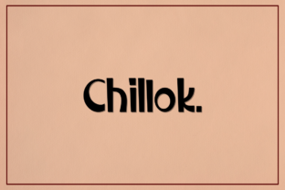 Chillok: A Display Font for Bold Web Branding