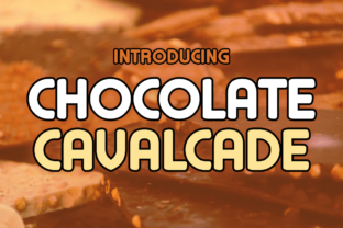 Chocolate Cavalcade: A Bold Display Font for Memorable Branding