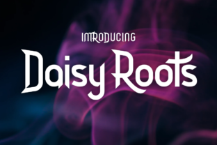 Daisy Roots: A Playful Display Font for Memorable Branding