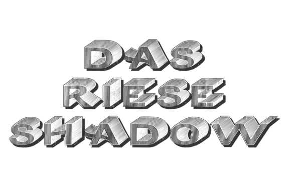 Das Riese Shadow: A Bold Display Typeface for Editors