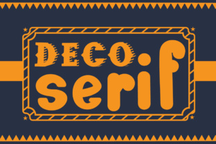 Deco Serif: A Smart Font Duo for Campaign Designers