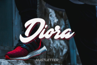 Diora: A Handlettering Typeface with Smooth, Sporty Style