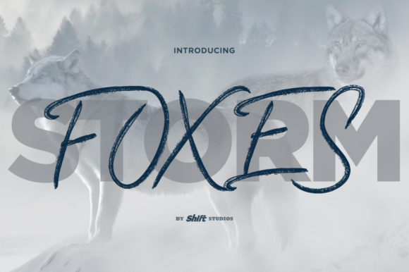 Foxes: An Elegant Display Font for Branding