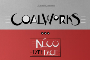 JVNE CoalWorks: A Bold Display Font for Memorable Branding