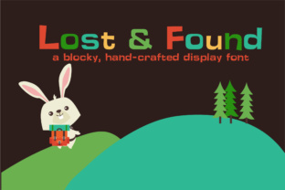 LD Lost and Found: A Whimsical Typeface for Digital Branding