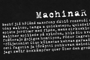 MachinaR: A Display Typeface That Elevates Handmade Products