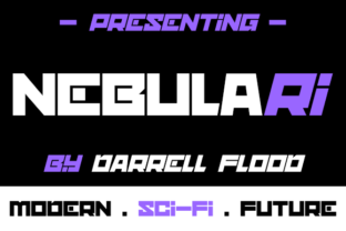 Nebulari Font: A Futuristic Typeface for Modern Brands