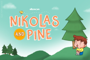 Nikolas and Pine: A Cheerful Display Font for Editorial Design