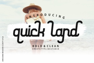 Polishing a Brand Identity With the Quick Land Typeface