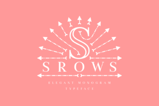 Srows: A Monogram Font with Arrow Accents