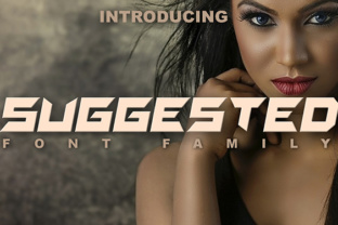 Suggested Family: A Versatile Display Font for Branding Projects