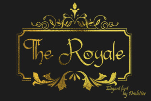 The Royale: A Magical Display Font for Creative Brands