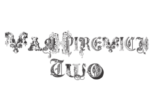 Vampirevich: A Playful, Spooky Display Font for Handmade Makers