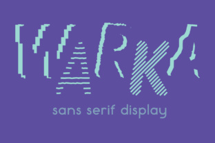 Warka Stripes: A Display Font for Distinct Branding