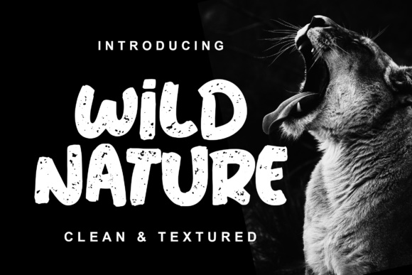 Wild Nature: A Bold Display Font for Web Designers